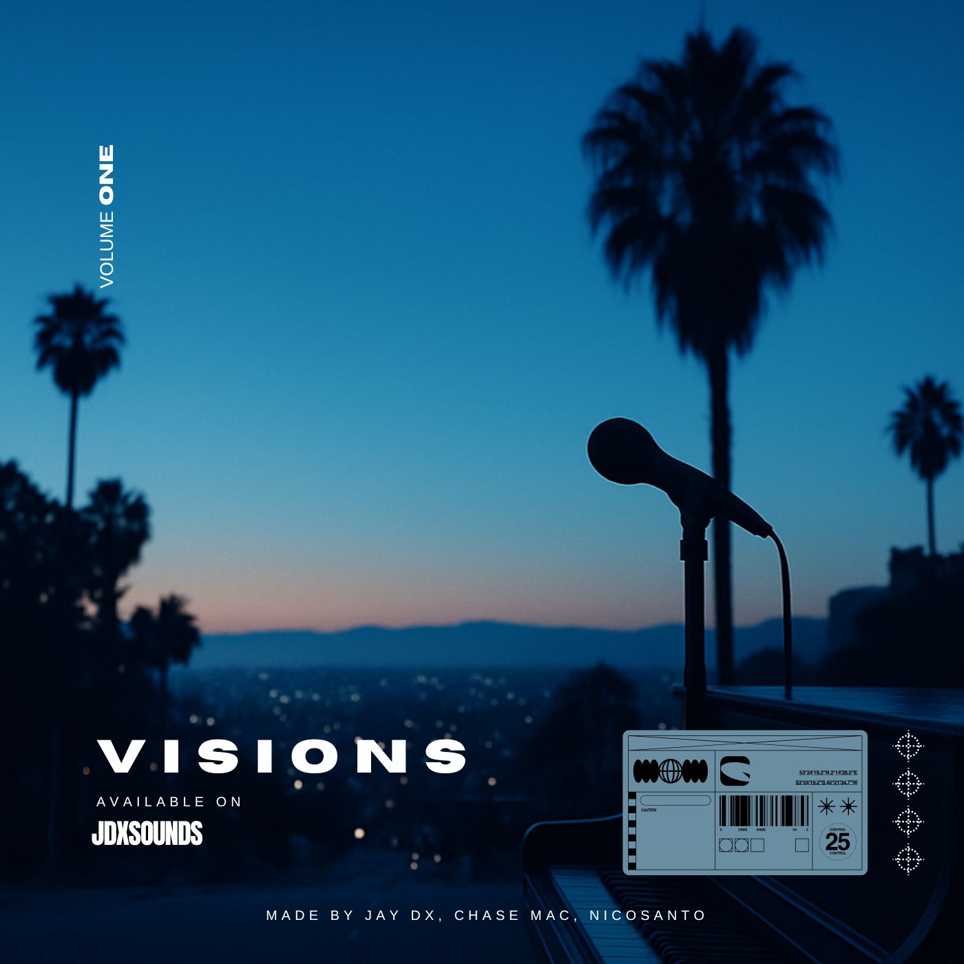 Jay DX x Chase Mac - Visions [Vocal Pack] Vol 1